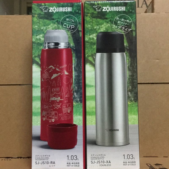 Термос ZOJIRUSHI (Японія) SJ-JS10XA 1.03л (срібло), Об'єм: 1.03, Колір: срібло, фото , изображение 8