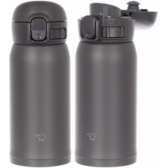 Термокружка Zojirushi SM-WS36BM 0.36л, колір: soft black, Об'єм: 0.36, Колір: чорний, фото 