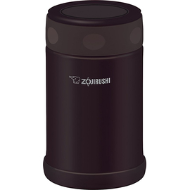 Термоконтейнер харчовий ZOJIRUSHI (Японія) SW-FCE75TD 0.75л (темно-коричневий), фото 