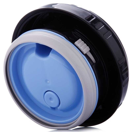 Японський термос Zojirushi SF-CC15XA 1.5 л — вакуумний, нержавіюча сталь, ручка та ремінець, Об'єм: 1.5, Колір: сталевий, фото , изображение 8