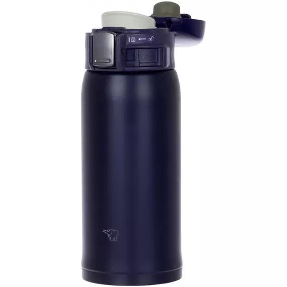 Термокружка Zojirushi SM-SF36AD 0.36л, колір: темно-синій, Об'єм: 0.36, Колір: темно-синій, фото , изображение 3
