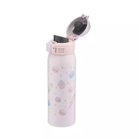 Дитяча термокружка Zojirushi SM-WG48VZ, об'єм 0.48л, Об'єм: 0.48, Колір: рожевий, фото , изображение 3