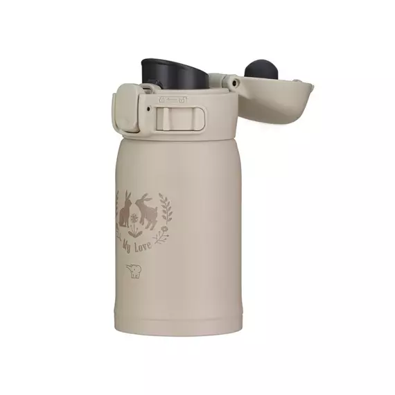 Термокружка Zojirushi SM-WP24CM 0.24л, колір: бежевий, Об'єм: 0.24, Колір: бежевий, фото , изображение 3