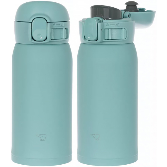 Термокружка Zojirushi SM-WS36GM 0.36л, колір: aqua green, Об'єм: 0.36, Колір: зелений, фото 