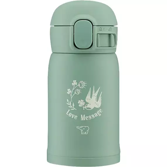 Термокружка Zojirushi SM-WP24GZ 0.24л, колір: sage green, Об'єм: 0.24, Колір: зеленый, фото 