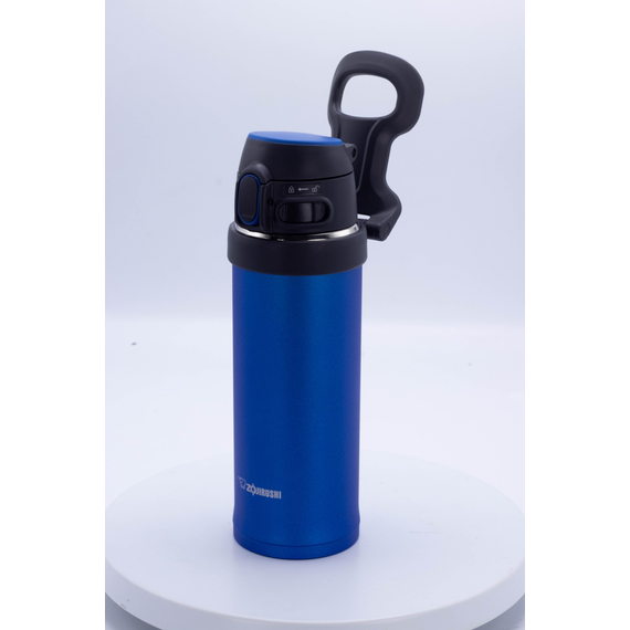 Термогорнятко ZOJIRUSHI SM-QAF60AK 0.6л (з перенесенням) синій, Об'єм: 0.6, Колір: синій, фото 