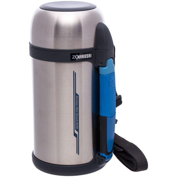 Термос ZOJIRUSHI (Японія) SF-CC13ХA 1.3л сталевий (складна ручка+ремішок), Об'єм: 1.3, Колір: сталевий, фото , изображение 3