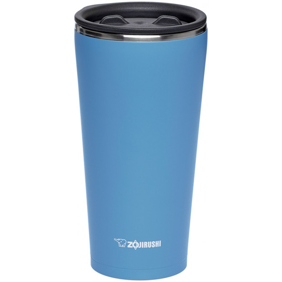 Термостакан ZOJIRUSHI SX-FSE45AJ із ситечком 0.45л, блакитний, Об'єм: 0.45, Колір: блакитний, фото 