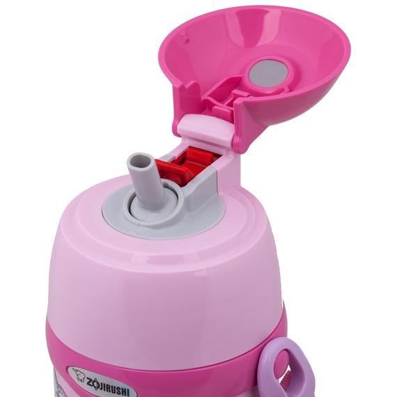 Термос ZOJIRUSHI (Японія) SC-ZT45PZ дитячий 0.45л рожевий, Об'єм: 0.45, Колір: рожевий, фото , изображение 2