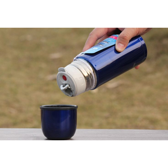 Термос ZOJIRUSHI (Японія) SV-GR35AA 0.35л синій, Об'єм: 0.35, Колір: синій, фото , изображение 4