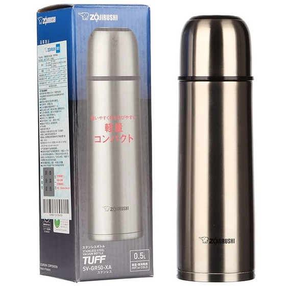 Термос ZOJIRUSHI (Японія) SV-GR50XA 0.5л сталевий, Об'єм: 0.5, Колір: сталевий, фото , изображение 5