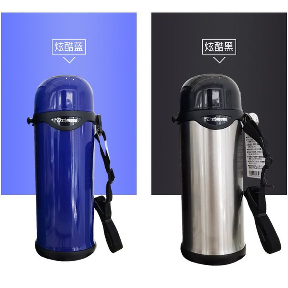 Термос ZOJIRUSHI (Японія) SJ-TG08XA 0.8л срібло (з ремінцем), Об'єм: 0.8, Колір: срібло, фото , изображение 6