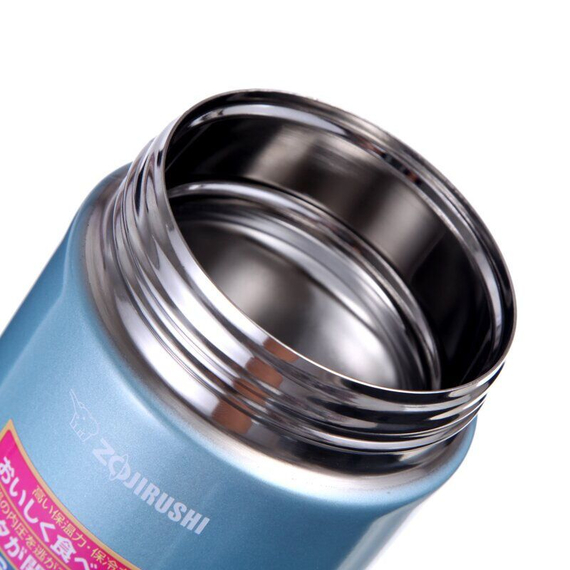 Термоконтейнер харчовий ZOJIRUSHI (Японія) SW-EAE50AB 0.5л блакитний, фото , изображение 3