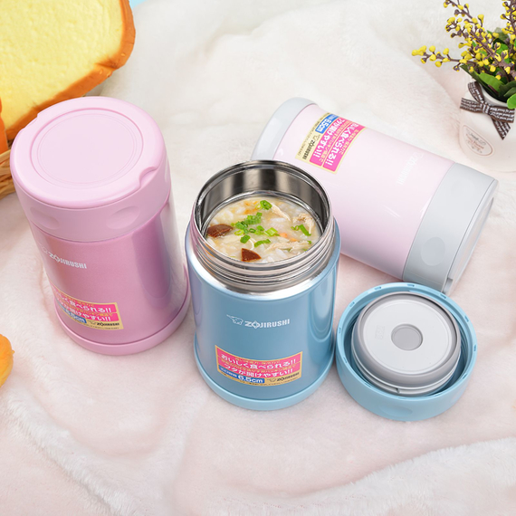 Термоконтейнер харчовий ZOJIRUSHI (Японія) SW-EAE50PS 0.5л рожевий, фото , изображение 5