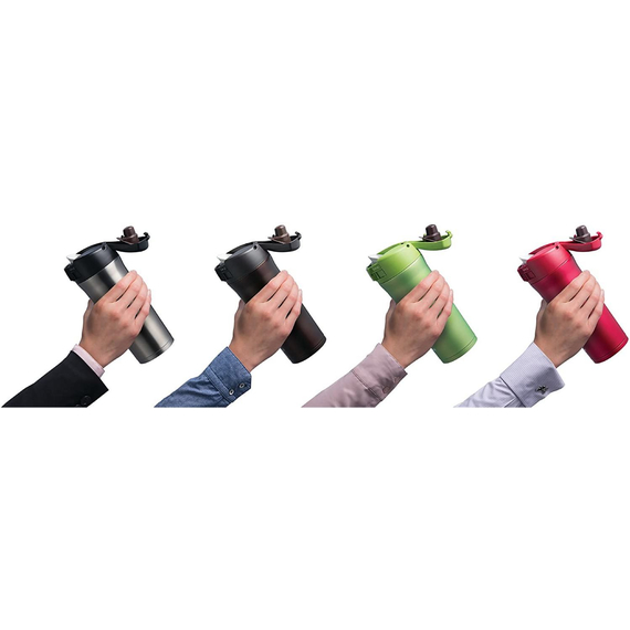 Термокухоль ZOJIRUSHI (Японія) SM-YAF48TD 0.48л. Колір: темне какао, Об'єм: 0.48, Колір: чорний, фото , изображение 4