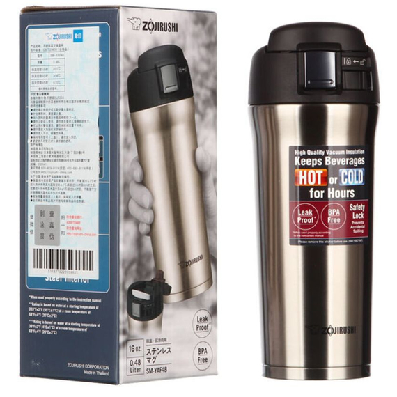 Термокухоль ZOJIRUSHI (Японія) SM-YAF48XA 0.48л сталевий, Об'єм: 0.48, Колір: сталевий, фото , изображение 8