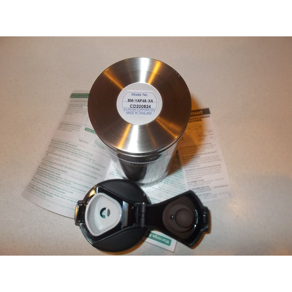 Термокухоль ZOJIRUSHI (Японія) SM-YAF48XA 0.48л сталевий, Об'єм: 0.48, Колір: сталевий, фото , изображение 16