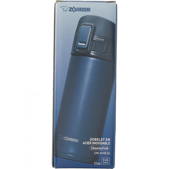 Термокружка Zojirushi SM-KHE36AG 0.36л, Об'єм: 0.36, Колір: синій, фото , изображение 4