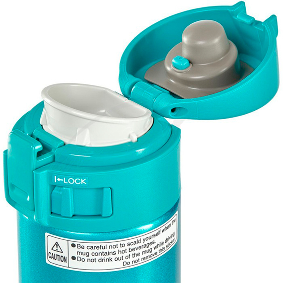 Термокружка Zojirushi SM-KHE48GC 0.48л, Об'єм: 0.48, Колір: бірюзовий, фото , изображение 2