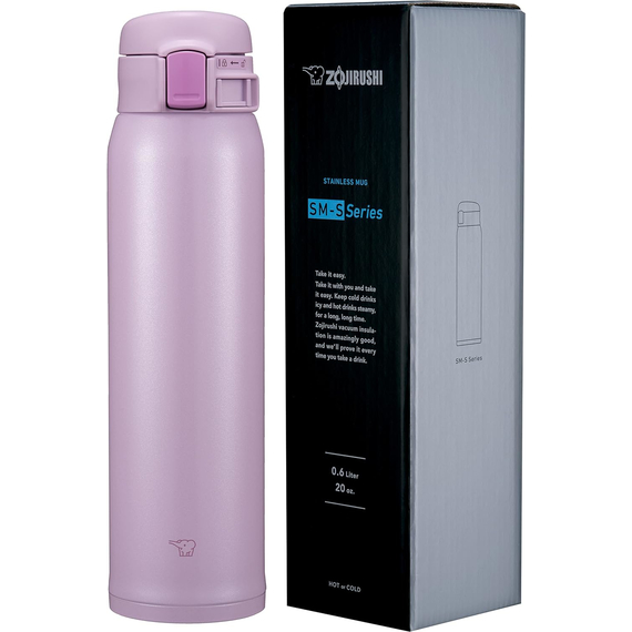 Термогорнятко Zojirushi SM-SR60VP 0.6л (фіолетовий), Об'єм: 0.6, Колір: фіолетовий, фото , изображение 3