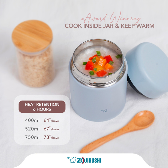 Харчовий термоконтейнер Zojirushi SW-KA52HHM 0.52л (темно-сірий), Колір: темно сірий, Об'єм (л.): 0.52, фото , изображение 8