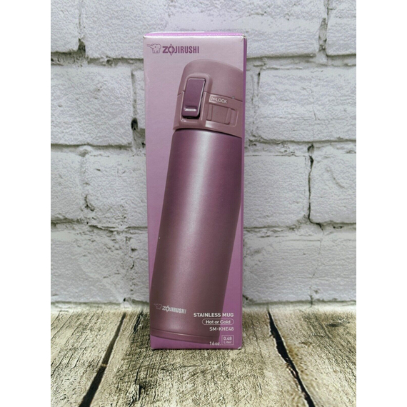 Термокружка Zojirushi SM-KHE48PT 0.48л, Об'єм: 0.48, Колір: рожеве золото, фото , изображение 4