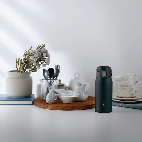 Термогорнятко Zojirushi SM-WA36BA 0.36л (чорний), Об'єм: 0.36, Колір: чорний, фото , изображение 3