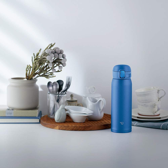 Термогорнятко Zojirushi SM-WA48AA 0.48л (блакитний), Об'єм: 0.48, Колір: блакитний, фото , изображение 3