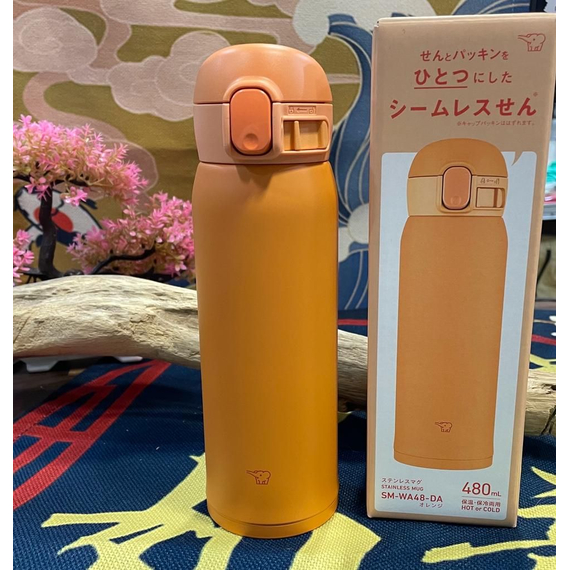 Термогорнятко Zojirushi SM-WA48DA 0.48л (помаранчевий), Об'єм: 0.48, Колір: помаранчевий, фото , изображение 3